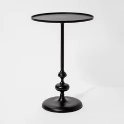 Londonberry Turned Metal Accent Table Black - Threshold™ -Chic Furniture Store GUEST 78009dd0 dddf 4ac6 a4fc d2665f9d9972