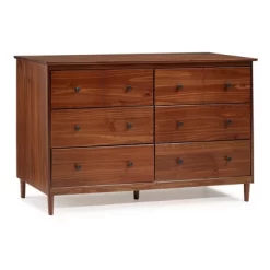Stiva Classic Mid-Century Modern Horizontal 6 Drawer Dresser - Saracina Home 39 Stiva Classic Mid-Century Modern Horizontal 6 Drawer Dresser - Saracina Home -Chic Furniture Store GUEST 78791d89 6431 4350 b98b c4637b18a0d0
