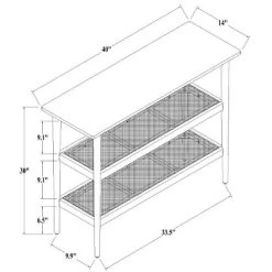 Wood & Cane Console Table - Hearth & Hand™ With Magnolia -Chic Furniture Store GUEST 7c2f0fa7 735c 4b28 afcf 73b6bc51e17a