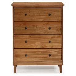 Stiva Classic Mid-Century Modern Vertical 4 Drawer Dresser - Saracina Home 11 Stiva Classic Mid-Century Modern Vertical 4 Drawer Dresser - Saracina Home -Chic Furniture Store GUEST 7d52ef34 1e46 4920 a3a1 34d91177eaef