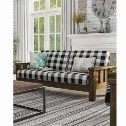 Jovie Gingham Rustic Sofa - HOMES: Inside + Out -Chic Furniture Store GUEST 7f82f1e6 5ee6 49ab a034 ce2d29133308