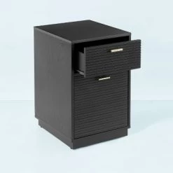Grooved Wood 2-Drawer Vertical Filing Cabinet - Hearth & Hand™ With Magnolia -Chic Furniture Store GUEST 80372b10 a561 4157 9a6a 2ade8625c354