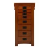 Delia Jewelry Armoire Brown - Powell Company 1 Delia Jewelry Armoire Brown - Powell Company -Chic Furniture Store GUEST 81cfc928 81eb 4a17 bcee 54a4eba63789