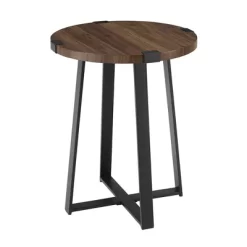 Wrightson Urban Industrial Faux Wrap Leg Round Side Table - Saracina Home 18 Wrightson Urban Industrial Faux Wrap Leg Round Side Table - Saracina Home -Chic Furniture Store GUEST 85175990 d6ce 4a98 b921 b0ae1f64a193