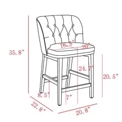 Winfall Tufted Barrel Counter Height Barstool Linen - Threshold™ 13 Winfall Tufted Barrel Counter Height Barstool Linen - Threshold™ -Chic Furniture Store GUEST 862591f2 c5d6 4cbd b107 373f25260e5a