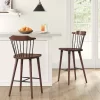 Delway Curved Back Mixed Material Counter Height Barstool Walnut - Threshold™ 2 Delway Curved Back Mixed Material Counter Height Barstool Walnut - Threshold™ -Chic Furniture Store GUEST 8d5acda5 0082 43c7 bb92 8cea3fd0ee25