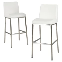 30" Vasos Bonded Leather Barstool Set 2ct - Christopher Knight Home 11 30" Vasos Bonded Leather Barstool Set 2ct - Christopher Knight Home -Chic Furniture Store GUEST 8e33dab8 471c 4dbc 87e7 e90d14d45927