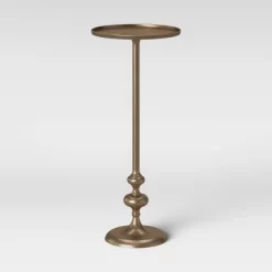 Londonberry Turned Accent Table Brass - Threshold™ -Chic Furniture Store GUEST 9015dc52 48a8 4cd2 9191 c3c1cce8e7c2