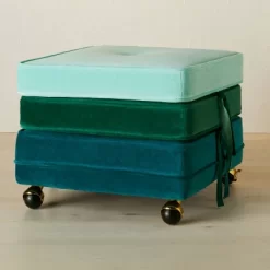 Marin Stackable Pouf With Casters - Opalhouse™ Designed With Jungalow™ -Chic Furniture Store GUEST 9021f050 cd48 4a39 99ce ff3529715dfb