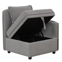 122.8" Minimalist Convertible Modular Sofa, Upholstered Sectional Sofa Couch With 5 Pillows-ModernLuxe -Chic Furniture Store GUEST 91e3b404 7796 44c2 a384 ec2063b2ed7a