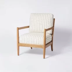 Park Valley Ladder Back Wood Arm Accent Chair - Threshold™ Designed With Studio McGee 17 Park Valley Ladder Back Wood Arm Accent Chair - Threshold™ Designed With Studio McGee -Chic Furniture Store GUEST 92be03c0 1a4a 45cc 8fbc 9166e77bc4ae