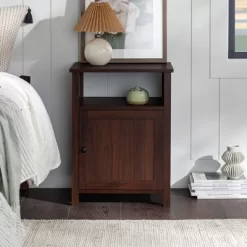 Georgia Single Door Storage Nightstand - Saracina Home -Chic Furniture Store GUEST 94a76c8d b073 419f 9ead fe23e05656da