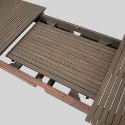 Belasera 9pc Acacia Wood Expandable Dining Set Gray - Christopher Knight Home -Chic Furniture Store GUEST 95ab2fd6 e91c 4bc9 b89a 72e5409e5b9a