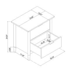 2-Drawer Wood Nightstand - Hearth & Hand™ With Magnolia 16 2-Drawer Wood Nightstand - Hearth & Hand™ With Magnolia -Chic Furniture Store GUEST 971ccb20 a9d4 45f7 ad1f 49bb4a97cfa2