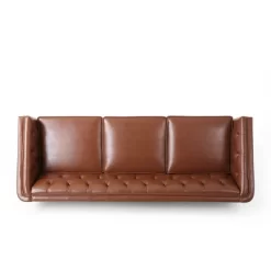 Ovando Contemporary Upholstered 3 Seater Sofa - Christopher Knight Home 18 Ovando Contemporary Upholstered 3 Seater Sofa - Christopher Knight Home -Chic Furniture Store GUEST 9a6cbc0b 7f3b 4bd9 8a71 739acd5248d5