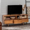 Cara Mid-Century Modern 3 Drawer TV Stand For TVs Up To 65" - Saracina Home -Chic Furniture Store GUEST 9bbb4707 5d9c 487a 88c4 4bb8e3916034