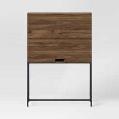 Loring Wood Secretary Desk With Hutch And Charging Station Walnut - Threshold™ 9 Loring Wood Secretary Desk With Hutch And Charging Station Walnut - Threshold™ -Chic Furniture Store GUEST 9bf83393 7336 44d1 b8ec 482f68853fe2