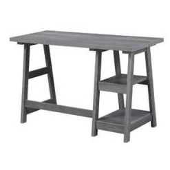 Designs2Go Trestle Desk With Shelves - Breighton Home -Chic Furniture Store GUEST 9cad49bd 83b7 4f83 bd99 ae6bd6f52dd4