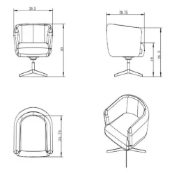 Morpho Swivel Armchair - Threshold™ -Chic Furniture Store GUEST a3b3d07e 0d72 4668 abc8 9eef5cda41b8