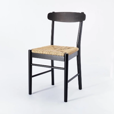 Logan Wood Dining Chair With Woven Seat - Threshold™ Designed With Studio McGee 11 Logan Wood Dining Chair With Woven Seat - Threshold™ Designed With Studio McGee - Image 9