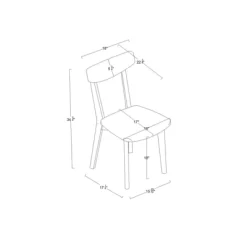 Astrid Mid-Century Dining Chairs - Threshold™ -Chic Furniture Store GUEST a9ca3eee 4e1b 44cc 9434 431437e4e776