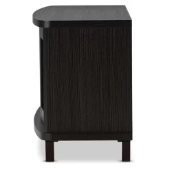 Walda Wood Cabinet With 2 Sliding Doors And 1 Drawer TV Stand For TVs Up To 60" Dark Brown/Gray - Baxton Studio 8 Walda Wood Cabinet With 2 Sliding Doors And 1 Drawer TV Stand For TVs Up To 60" Dark Brown/Gray - Baxton Studio -Chic Furniture Store GUEST a9f3082a 02d0 4002 85ec 5f32d6967b94