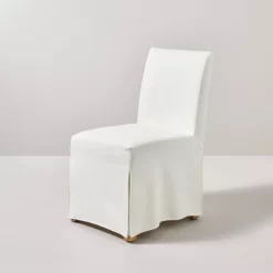 Canvas Slipcover Armless Dining Chair - Hearth & Hand™ With Magnolia -Chic Furniture Store GUEST ad951fa6 797c 41fb 8f9a 42b4dc19d664