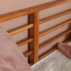 Mid Century Modern Solid Wood Spindle Daybed - Saracina Home -Chic Furniture Store GUEST af1c9108 875a 4c52 90d1 f1c92de79242