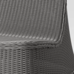 2pc Wexler Wicker Stacking Outdoor Patio Chairs, Armless Chairs Gray - Threshold™ -Chic Furniture Store GUEST af3ad08f 27d3 41e5 9b16 851c064ed964