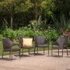 Mirage 4pk Wicker Stacking Chairs - Brown - Christopher Knight Home -Chic Furniture Store GUEST af50734d 2fe8 4988 a8d2 5e8435a76e0b