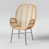 Lily Rattan Armchair With Metal Legs - Assembly Required - Opalhouse™ -Chic Furniture Store GUEST afbf21b8 b34d 49d3 8cec e60254d7c3d4