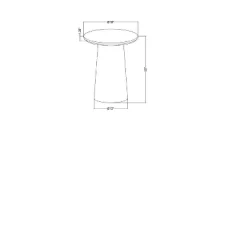 Round Wood Pedestal Accent Side Table - Hearth & Hand™ With Magnolia -Chic Furniture Store GUEST b05a0561 ea08 4ba3 ba1f ecf3a82aed37