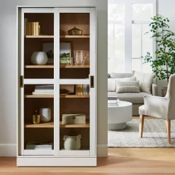 72" Promontory Cabinet With Sliding Doors - Threshold™ Designed With Studio McGee 23 72" Promontory Cabinet With Sliding Doors - Threshold™ Designed With Studio McGee -Chic Furniture Store GUEST b155d4f0 eae2 44b5 8f8b 7a4c62886824