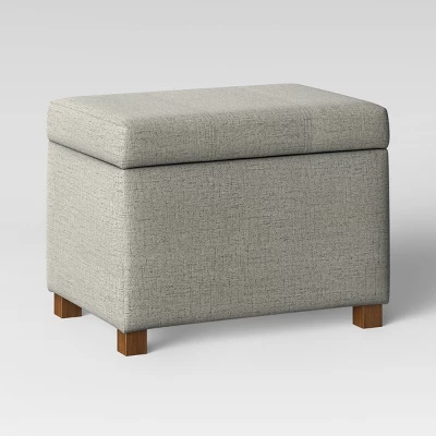 Essex Single Storage Ottoman - Threshold™ 3 Essex Single Storage Ottoman - Threshold™ - Image 2