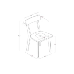 Set Of 2 Bombelli Modern Dining Chair Black - Threshold™ -Chic Furniture Store GUEST b4d023ff 4934 4313 b7a2 f6a4907943a5