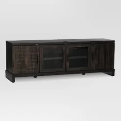 Storage TV Stand For TVs Up To 75" Weathered Pine - Threshold™