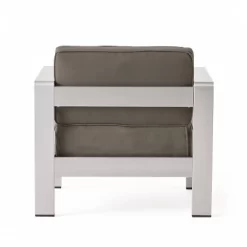 Cape Coral 5pc Aluminum And MGO Seating Set With Fire Table Khaki/Light Gray - Christopher Knight Home 25 Cape Coral 5pc Aluminum And MGO Seating Set With Fire Table Khaki/Light Gray - Christopher Knight Home -Chic Furniture Store GUEST b908a776 4abb 4bd1 89db 5105e80f5498