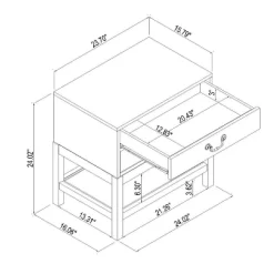 Elmira Nightstand Brown - Threshold™ Designed With Studio McGee -Chic Furniture Store GUEST ba23a28f 8b95 42ea acce 9cc3df7af05f