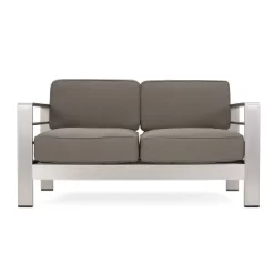 Cape Coral 5pc Aluminum And MGO Seating Set With Fire Table Khaki/Light Gray - Christopher Knight Home 18 Cape Coral 5pc Aluminum And MGO Seating Set With Fire Table Khaki/Light Gray - Christopher Knight Home -Chic Furniture Store GUEST ba32cccb a3a9 441f 87f5 cb1c409c9ccb