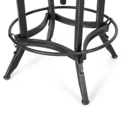 2pc Farmdale Industrial Firwood Adjustable Height Swivel Counter Height Barstools Antique Natural/Pewter - Christopher Knight Home 17 2pc Farmdale Industrial Firwood Adjustable Height Swivel Counter Height Barstools Antique Natural/Pewter - Christopher Knight Home -Chic Furniture Store GUEST bbd5f51a c391 4c34 ba82 734baadc6ab1