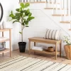 Wood & Cane Bench Natural - Hearth & Hand™ With Magnolia