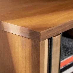 Cara Mid-Century Modern 3 Drawer TV Stand For TVs Up To 65" - Saracina Home -Chic Furniture Store GUEST c0771c8f 1199 4b9d aa3f 8f005f897cbe