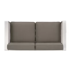 Cape Coral 5pc Aluminum And MGO Seating Set With Fire Table Khaki/Light Gray - Christopher Knight Home 24 Cape Coral 5pc Aluminum And MGO Seating Set With Fire Table Khaki/Light Gray - Christopher Knight Home -Chic Furniture Store GUEST c29b44e3 69ab 4bea b9d5 ad041b5b99d3