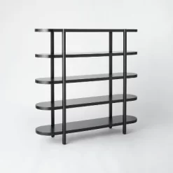 57" Portola Hills 5 Shelf Horizontal Bookcase - Threshold™ Designed With Studio McGee -Chic Furniture Store GUEST c3e902ad 7687 483a a885 6a70b1341eb1