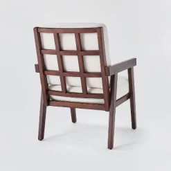 Grantsville Wood Frame Accent Chair With Grid Back - Threshold™ Designed With Studio McGee 10 Grantsville Wood Frame Accent Chair With Grid Back - Threshold™ Designed With Studio McGee -Chic Furniture Store GUEST c413361e a903 45e3 9f19 7ac166bd22f3