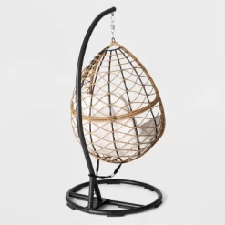 Britanna Patio Hanging Egg Chair - Natural - Opalhouse™ -Chic Furniture Store GUEST c4bd566e 91c6 4884 8a0e b0fad9b51e63