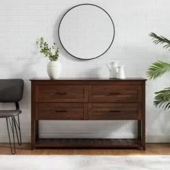 Transitional 4 Drawer Buffet - Saracina Home -Chic Furniture Store GUEST c6383927 bd15 4c3c a6c0 b8083c8d9325