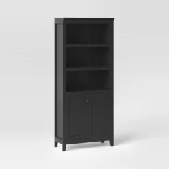72" Carson 5 Shelf Bookcase With Doors - Threshold 18 72" Carson 5 Shelf Bookcase With Doors - Threshold -Chic Furniture Store GUEST c99ab1ed 236d 46d0 bdd4 3e4025da50bb