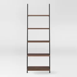 72" Loring 5 Shelf Leaning Bookshelf - Threshold™ -Chic Furniture Store GUEST ca4a252c 9447 4c0f 8281 32c20ac3b8d2