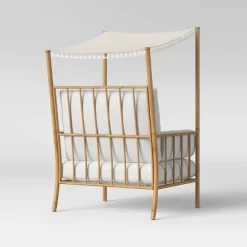 Calla Canopy Patio Accent Chair - White - Opalhouse™ -Chic Furniture Store GUEST cad28faf 9119 4972 a838 152f46c7def8